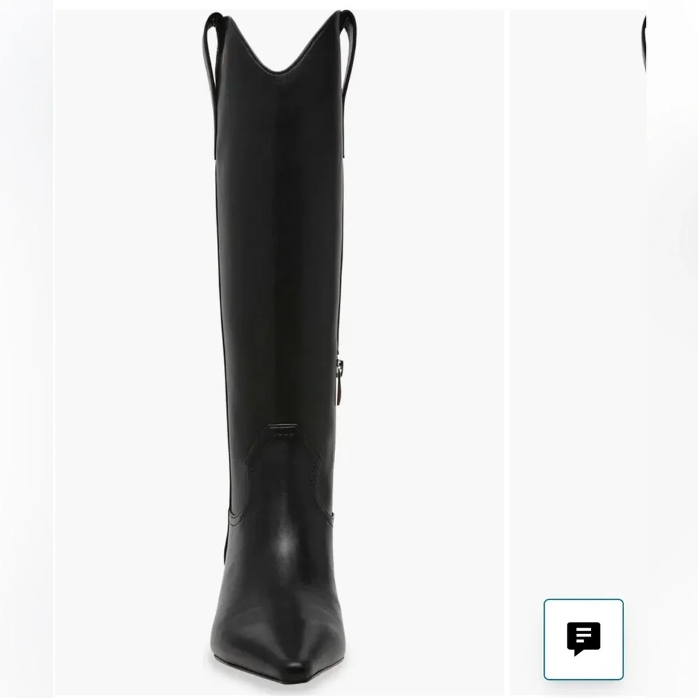 Britt Knee High Western Boot (Women) Steven New York Women Regular & Wide Calf